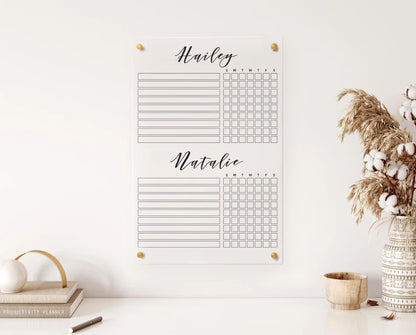 Custom Acrylic Planner